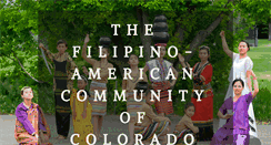 Desktop Screenshot of coloradofilipinos.org