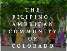 Tablet Screenshot of coloradofilipinos.org